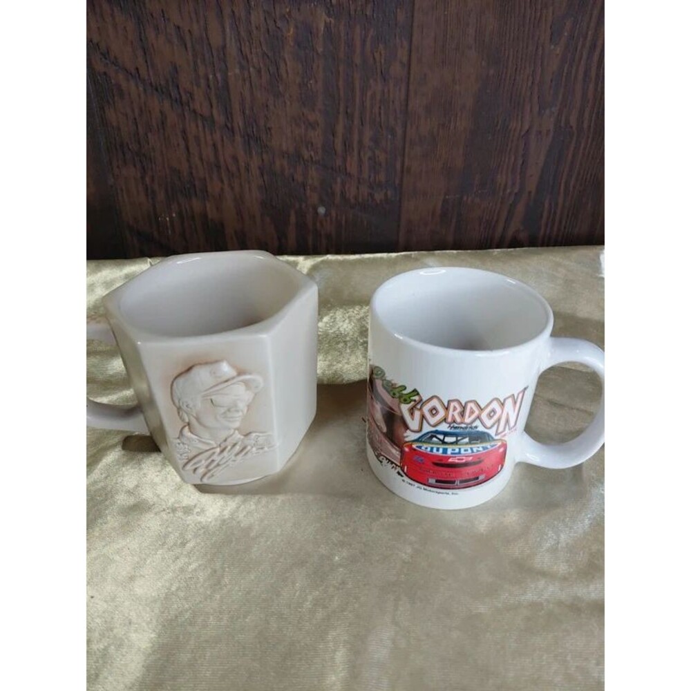 Vintage Jeff Gordon Mug Set